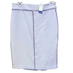 NWT ANN TAYLOR Lavender Pencil Skirt Size 6